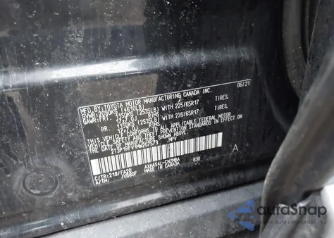 2021 Toyota Rav4 Xle z USA, uszkodzony, nr VIN 2T3P1RFV1MW207579